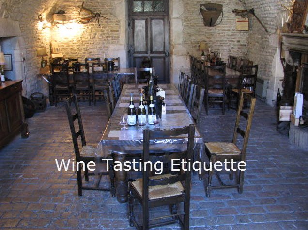 Wine tasting etiquette