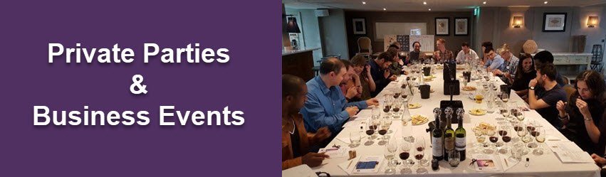Wine tasting Manchester-Private parties and business events