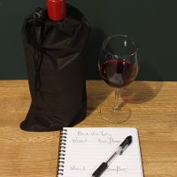 Blind wine tasting bag